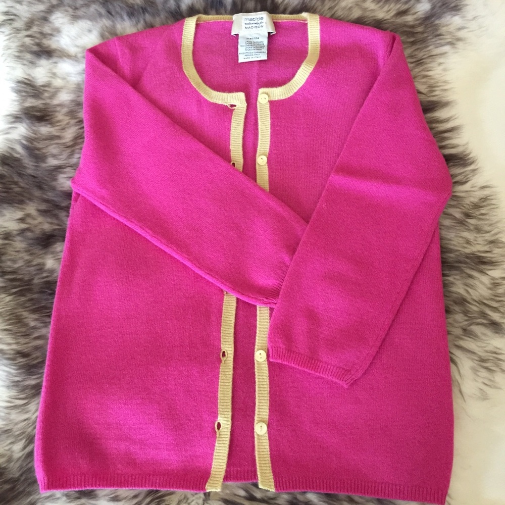 Matilde Exclusively For Madison Cashmere Cardigan
